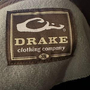 Men’s Drake Waterfowl fleece jacket 3XL